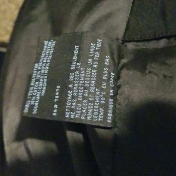 💥Kenneth Cole reaction mens large black long jacket - Picture 7 of 7